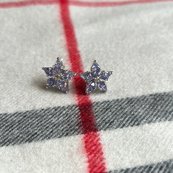 BaubleBar Jewelry - Baublebar Star Flower Stud Earrings Lavender